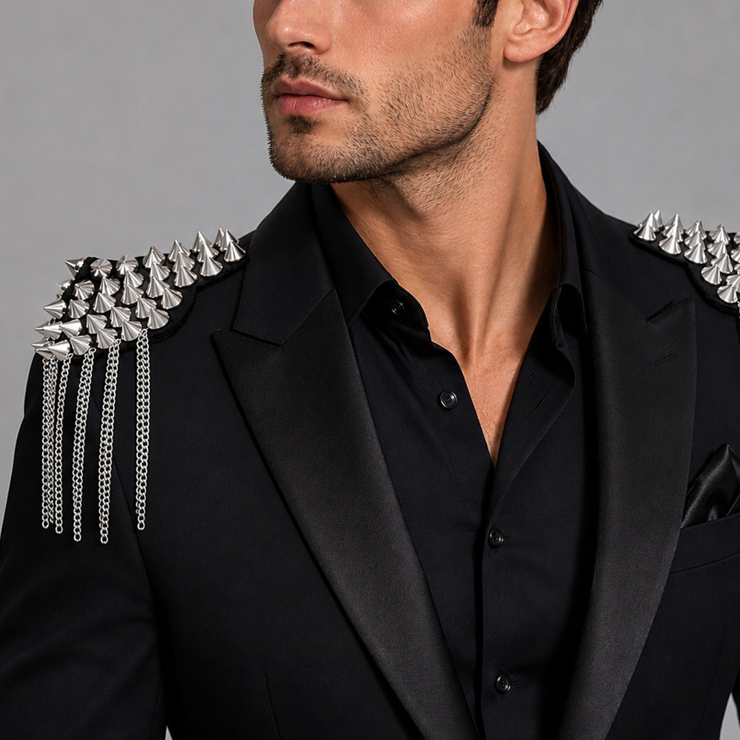 Spikes Shoulder Epaulets