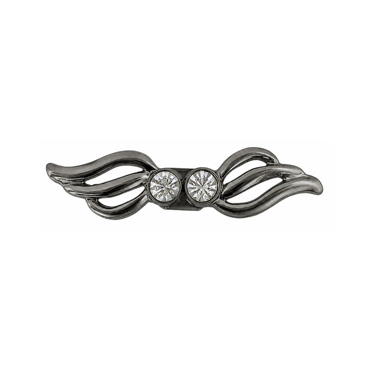 2 Pair | Wing Shape Rhinestone Frog Buttons