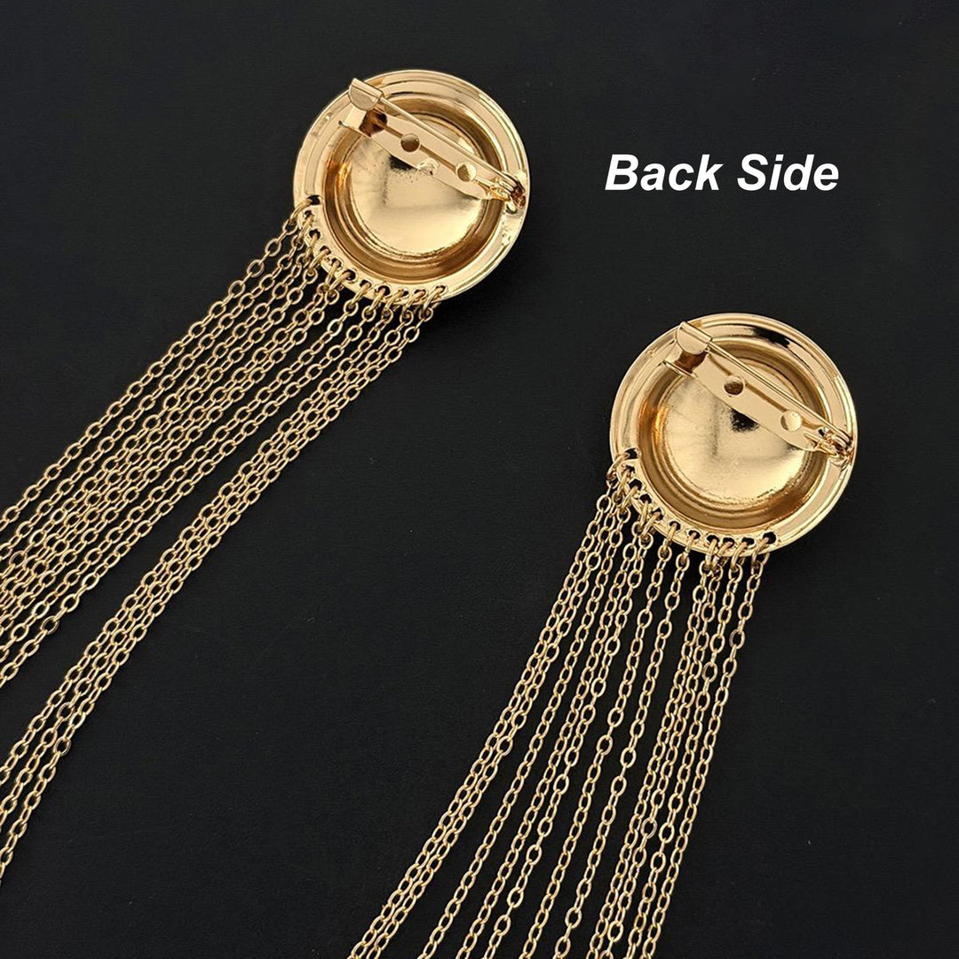 Chain Brooch for High end Fashion – Pin Tassel Brooch