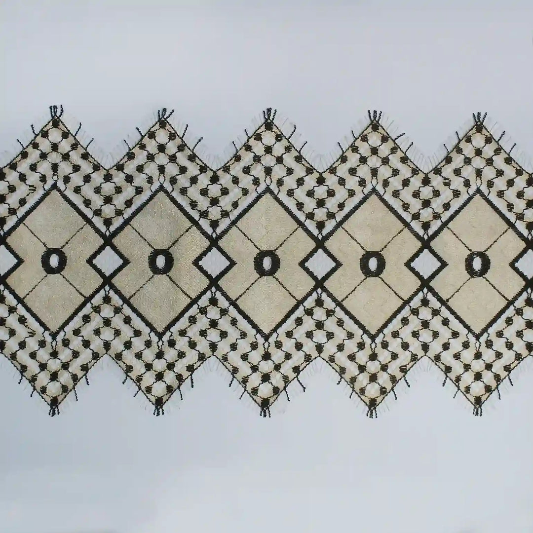 Ani Accessories Geometric Patterned Throw Blanket in Neutral Colors for Home Decor