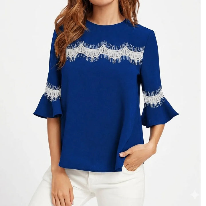 Oval Eyelet Scallop Lace Trim