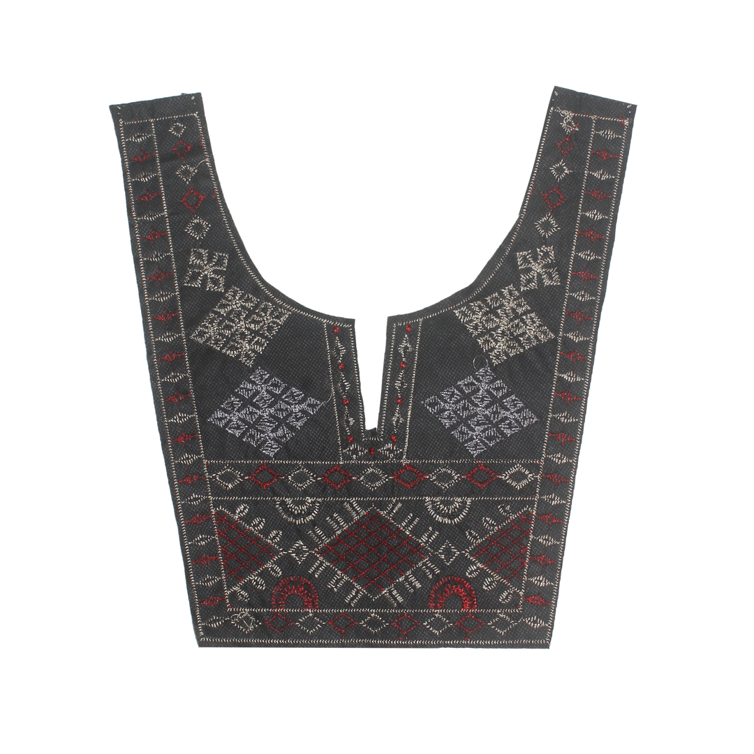 Starry Style Ethnic Neckline