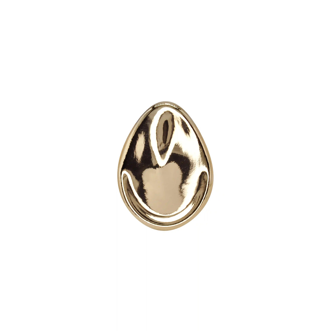 Bean Shape Metal Buttons |  20mm(32L), 25mm(40L) & 30mm(47L)