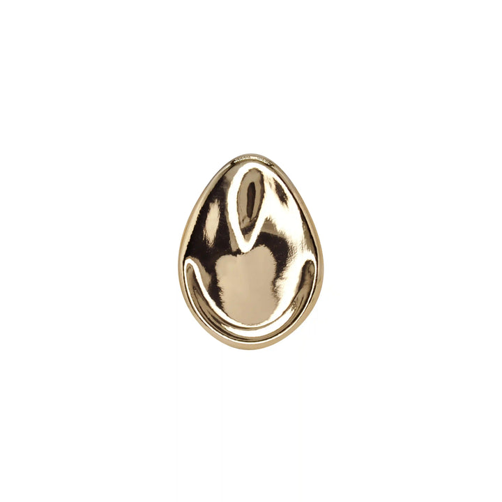 Bean Shape Metal Buttons |  20mm(32L), 25mm(40L) & 30mm(47L)