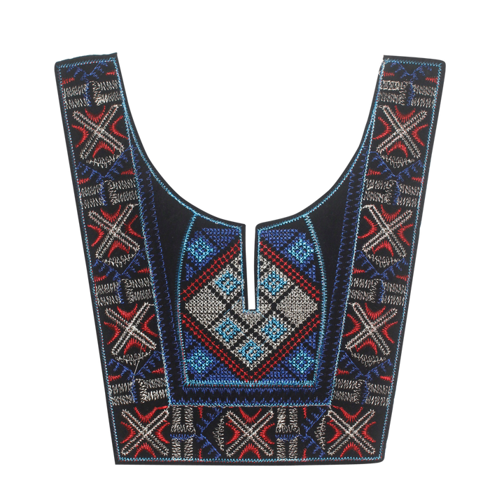 Square Style Vibrant Neckline