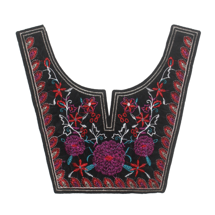 Floral Labyrinth Ethnic Neckline