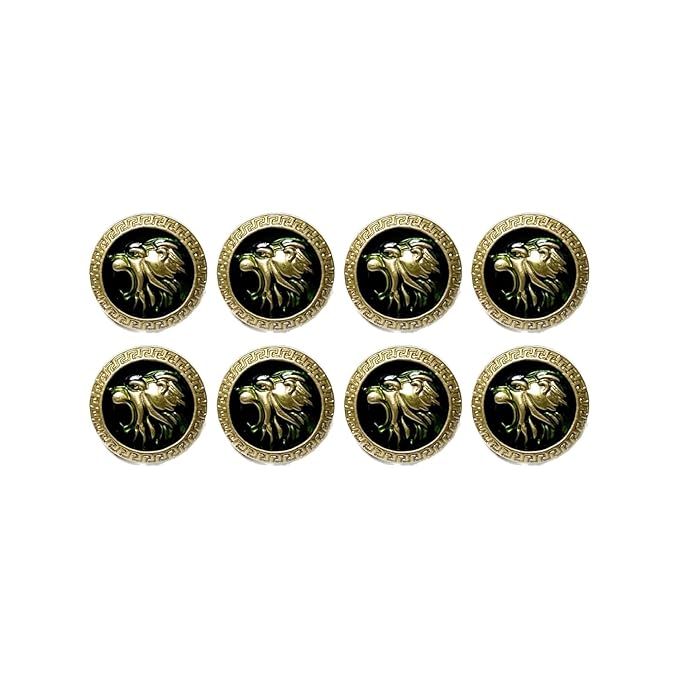 Royal Roars Lion Abs Shank Buttons