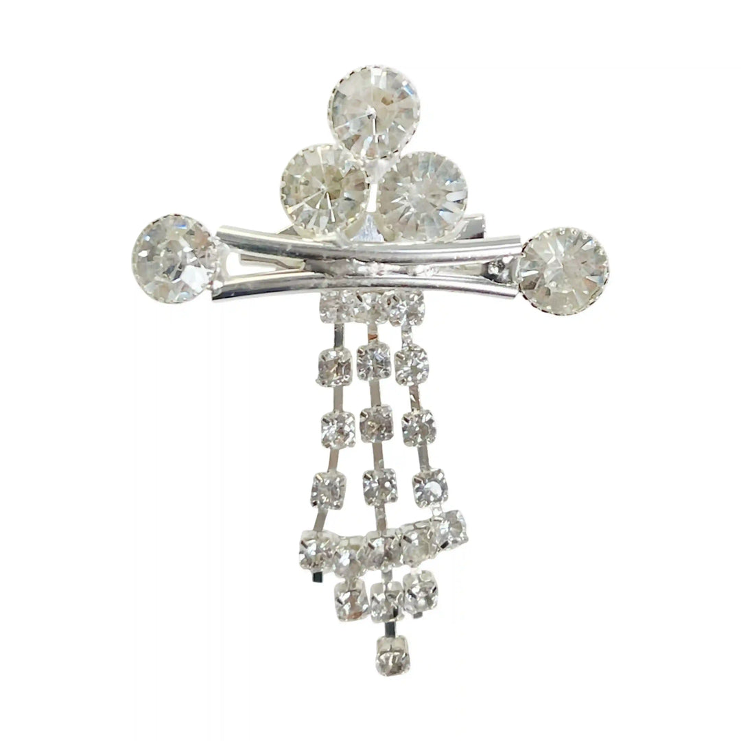 Elegant Regal Rhinestone & Crystal Brooch for Trendy Fashion with sparkling accents and a unique design