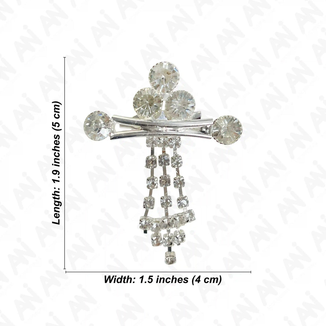 Regal Rhinestone & Crystal Brooch for Trendy Fashion with elegant design and sparkling details