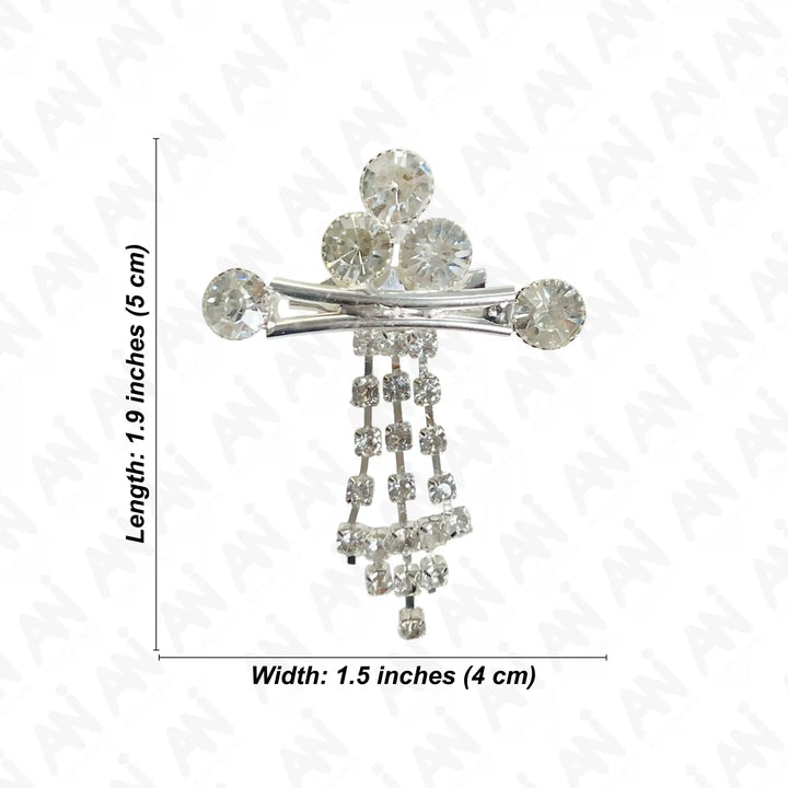 Regal Rhinestone & Crystal Brooch for Trendy Fashion with elegant design and sparkling details