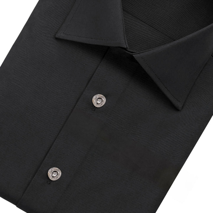 Swirl Stone Metal Button | 10mm (16L)