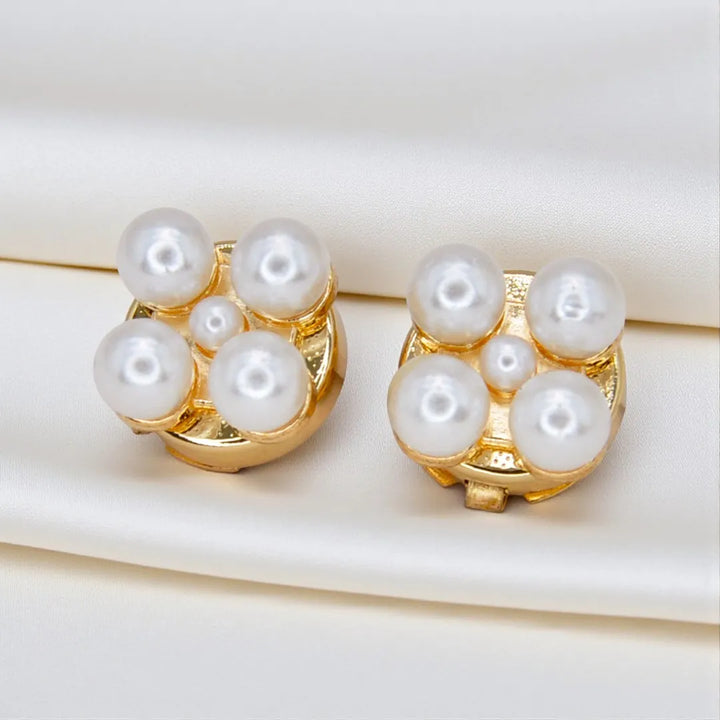 Peral Style Flower Cover Button