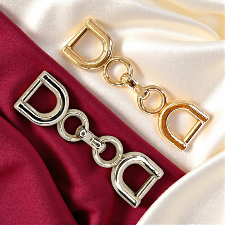 Horse Bit Double D-Ring Buckle