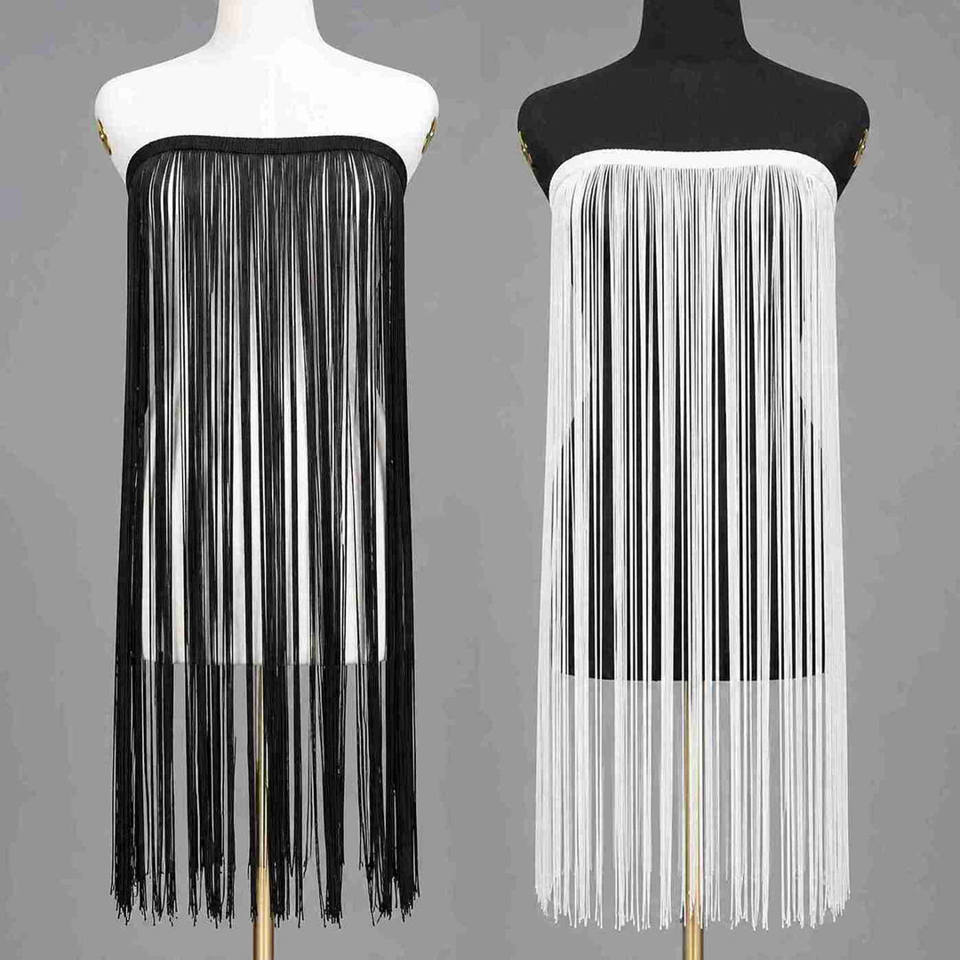 40 Inches Infinite Thread Cascade Fringe Lace