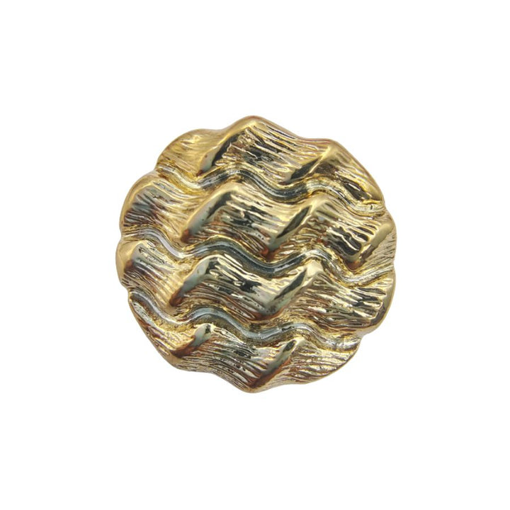 Nugget Wave Shank Abs Buttons (Set of 8)