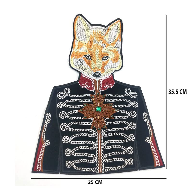 Foxy General Green Stone Sew Patch