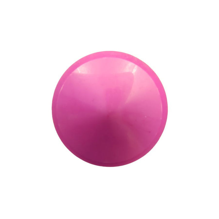 Pink Dome Pointed Shank Button (Pack of 8)