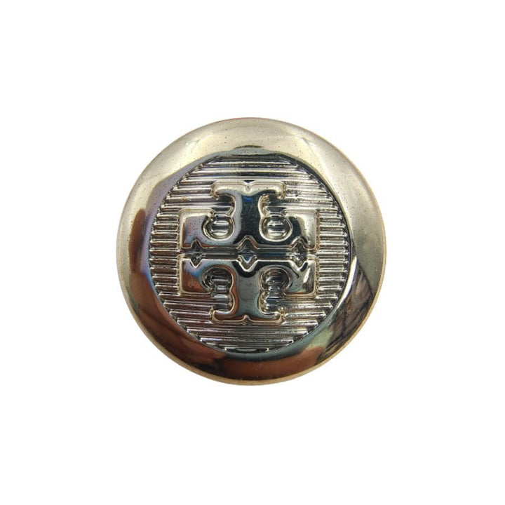 Golden Shank Cross Pattern Button (Set of 8)