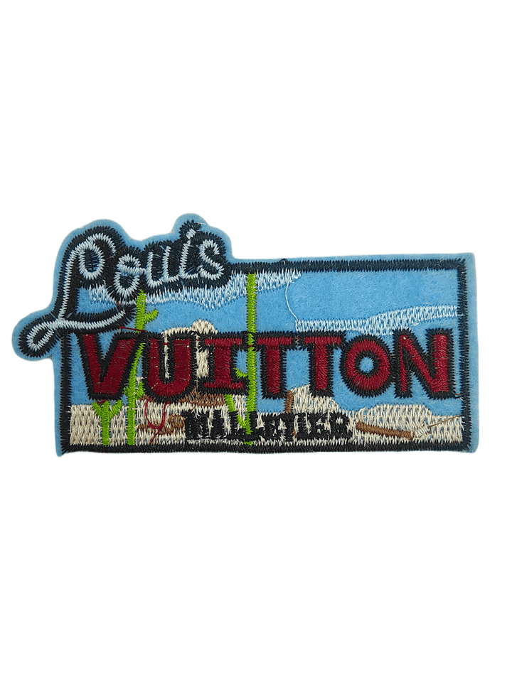 Embroidered Desert Scene Patch