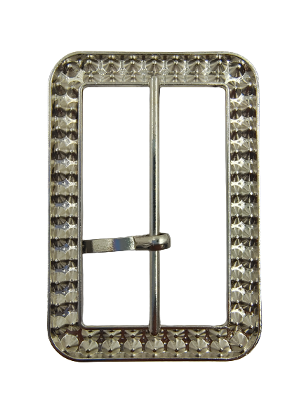 Prong Silver Metal Buckle