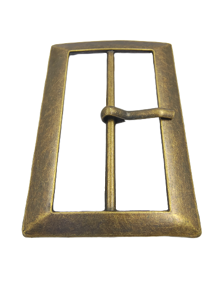 Antique Brass Alloy Prong Buckle