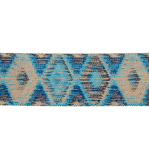 Tri-Color Voguish Jacquard Design Elastic