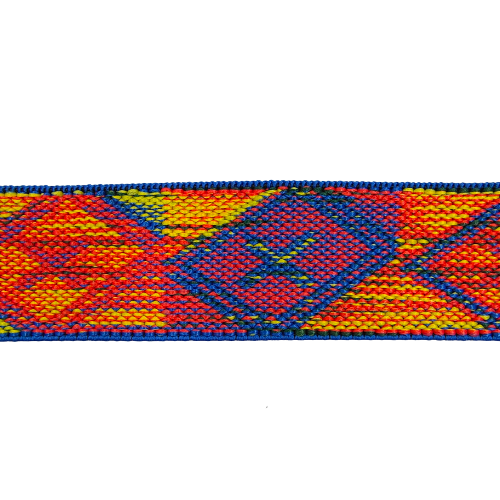 Multi-Color Primitive Woven Elastic