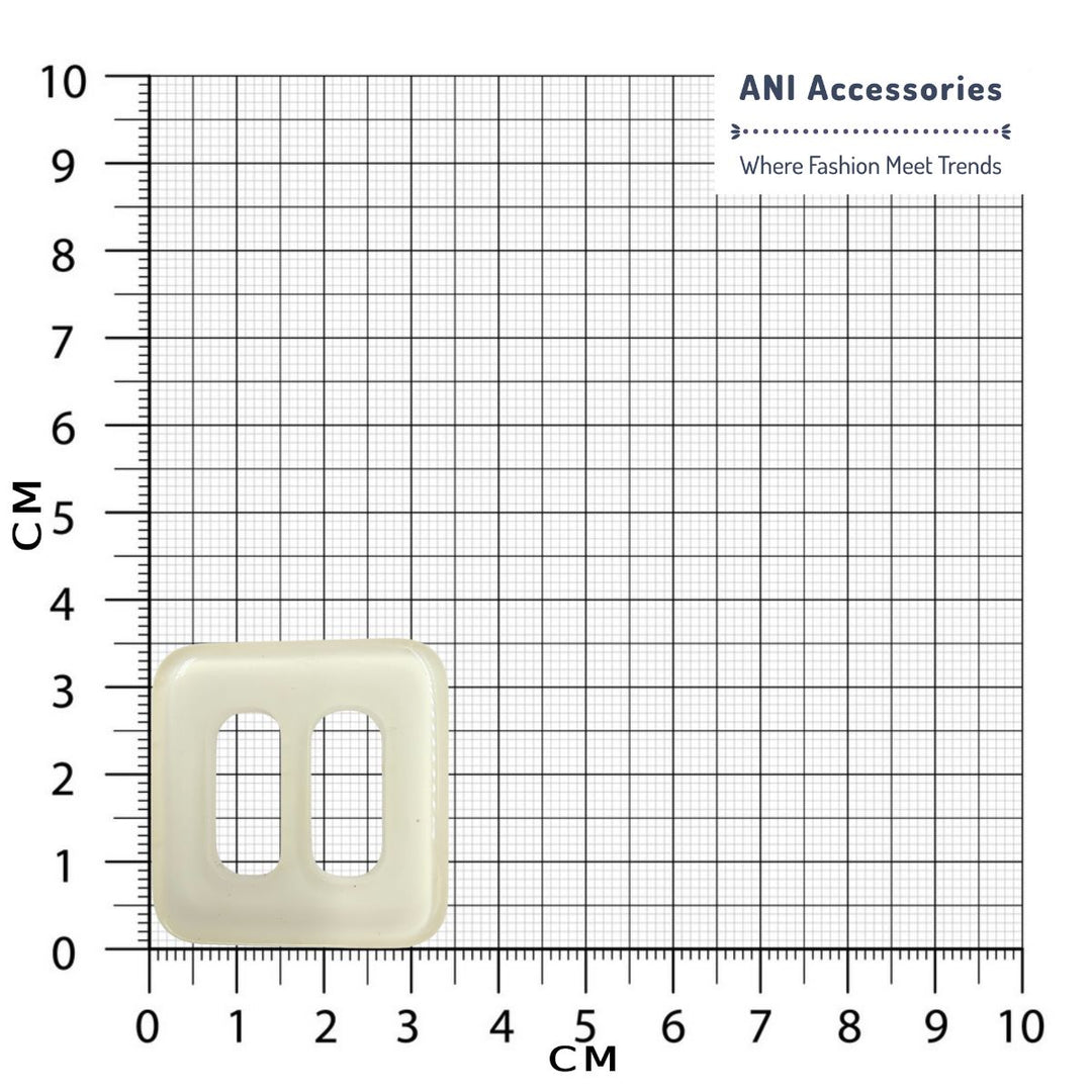 Square Shape ABS Sliding Buckle