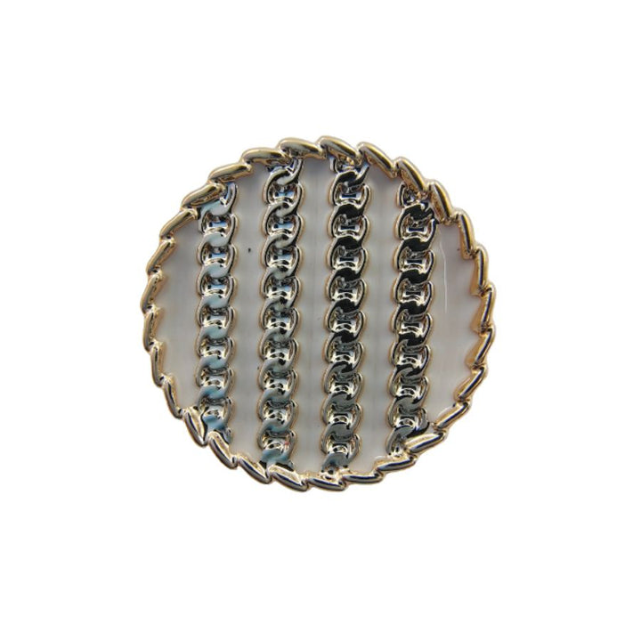 Intricate Chain Pattern Button (Pack of 8 Buttons)