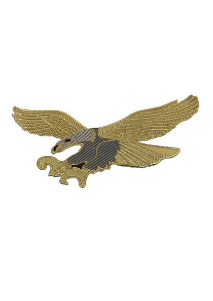 Golden Soaring Eagle Patch